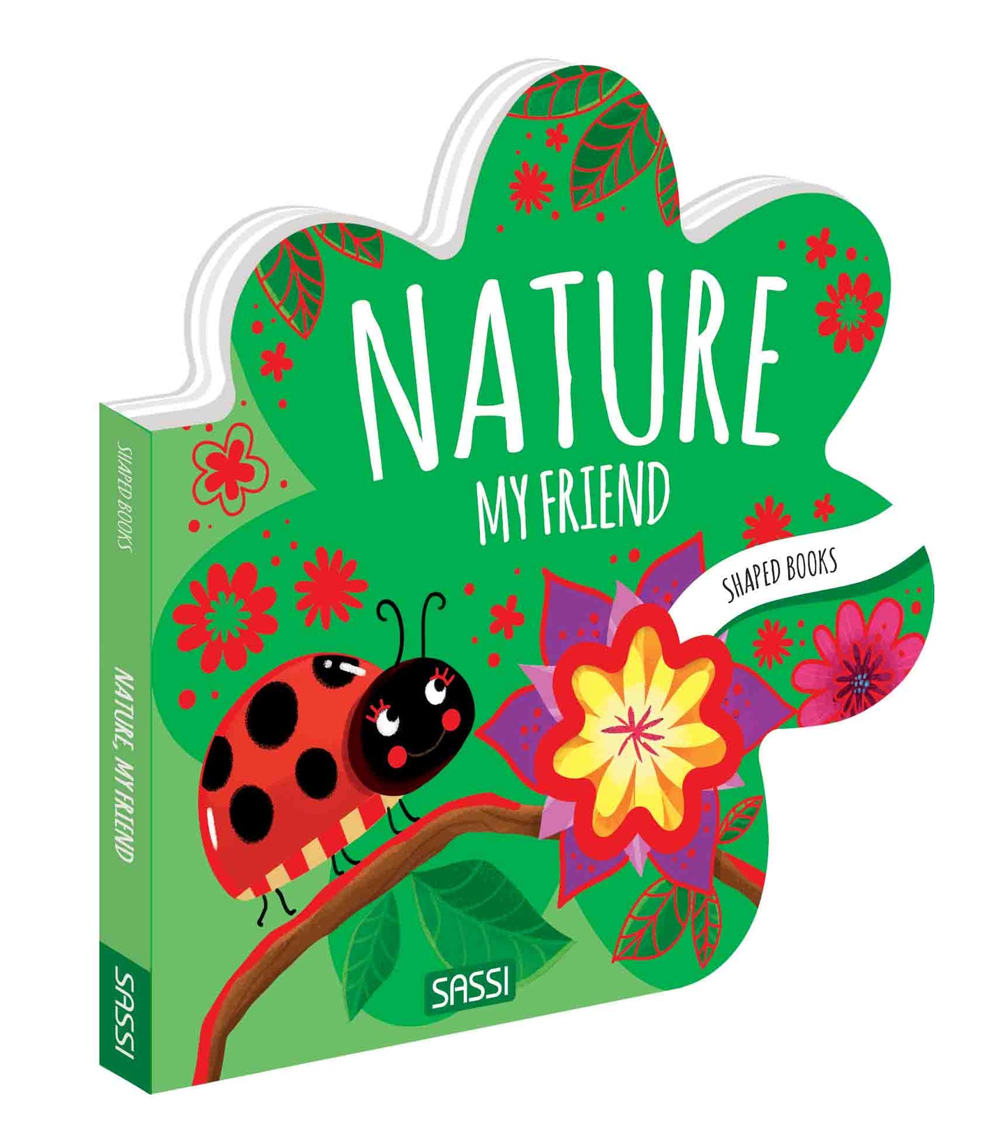 Sassi Book Flower Shaped Nature My Friend