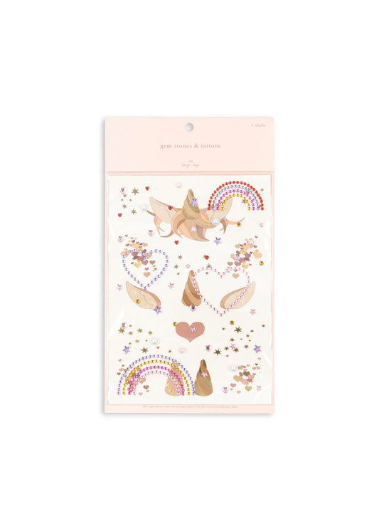 Konges Sløjd Gem Stones and Tattoos Rainbow Unicorn