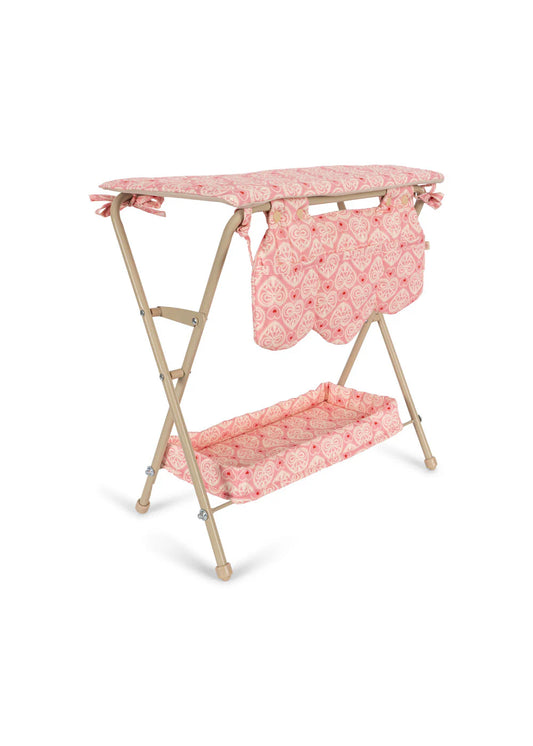 Konges Sløjd Doll Changing Table Lacy Pink