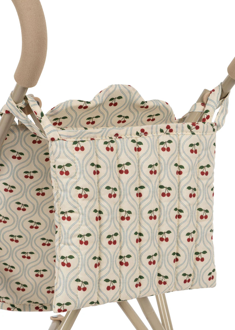 Konges Sløjd Doll Stroller Cherry Motif