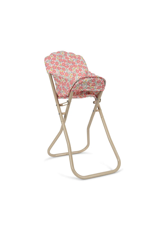Konges Sløjd Doll High Chair Rose Anglaise