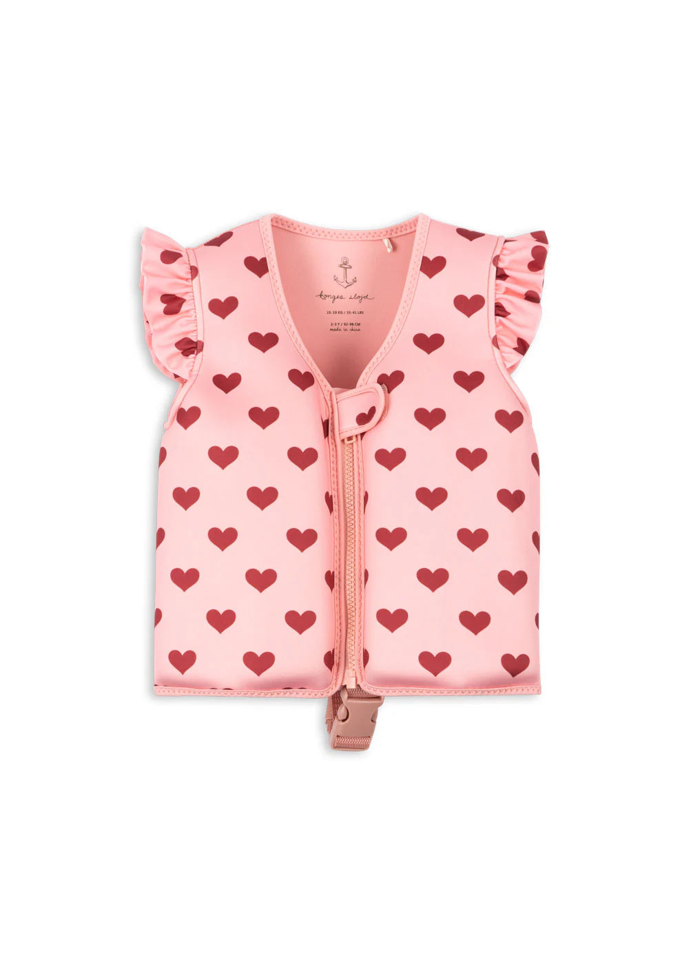 Konges Sløjd Avery Swim Vest Amour Pink