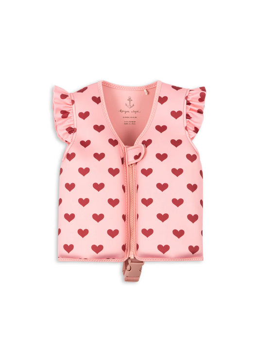 Konges Sløjd Avery Swim Vest Amour Pink