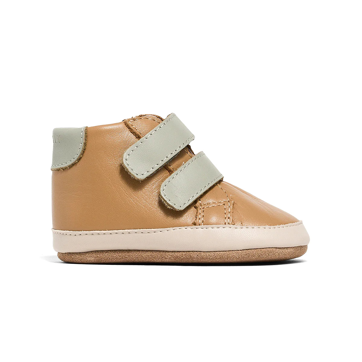 Pretty Brave Baby Hi Top Tan Sage