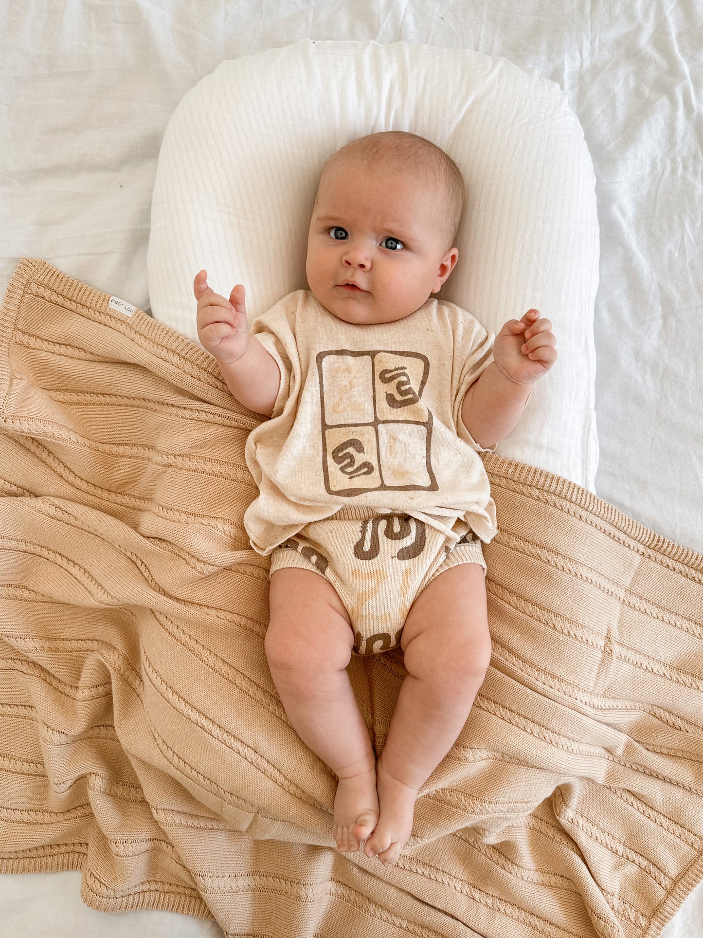 Ziggy Lou Blanket Sand Fleck
