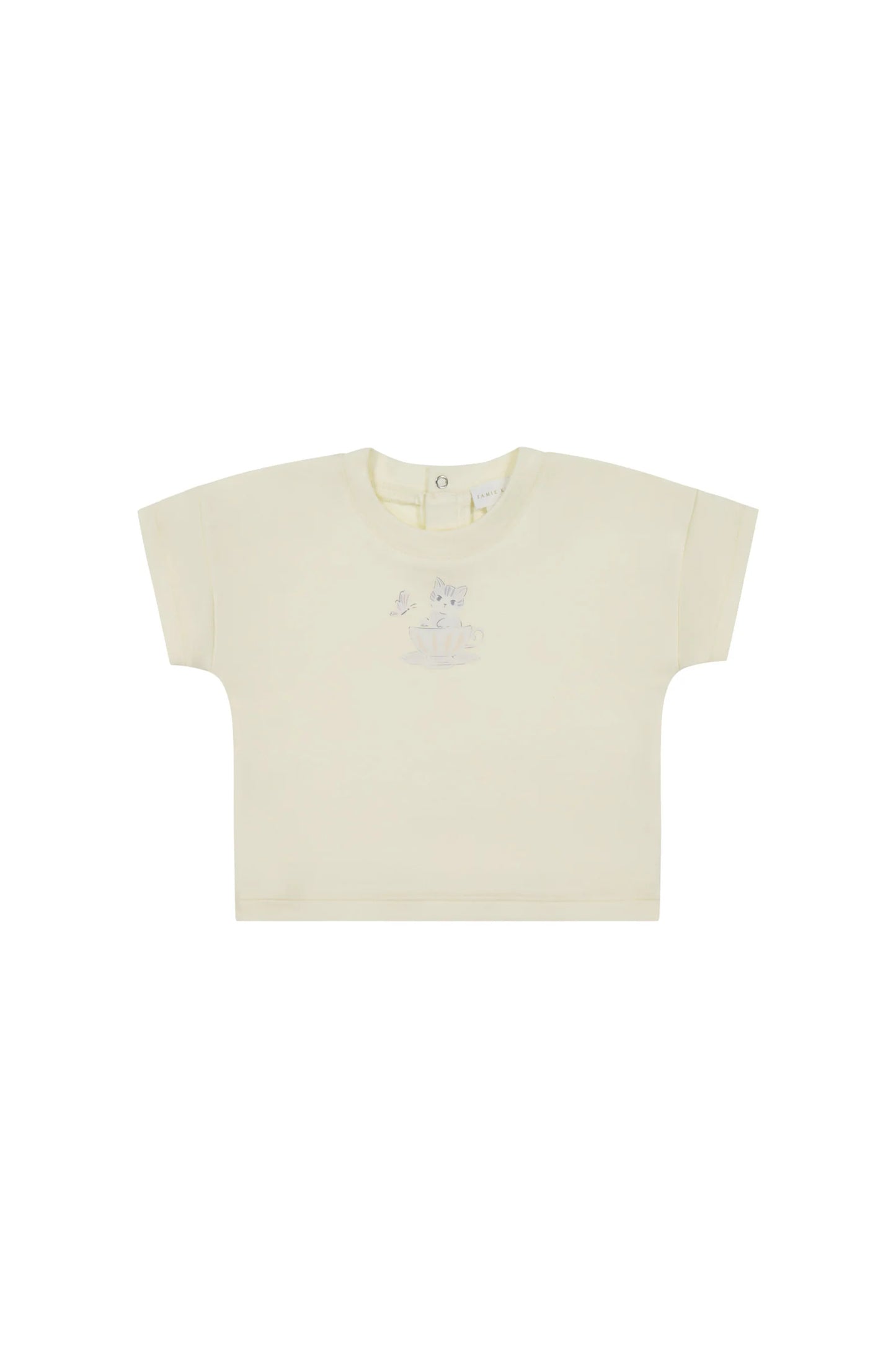Jamie Kay Pima Cotton Mimi Top Egret