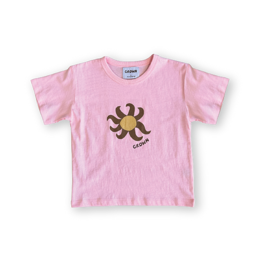 Grown Organic Sunny Tee Pinky