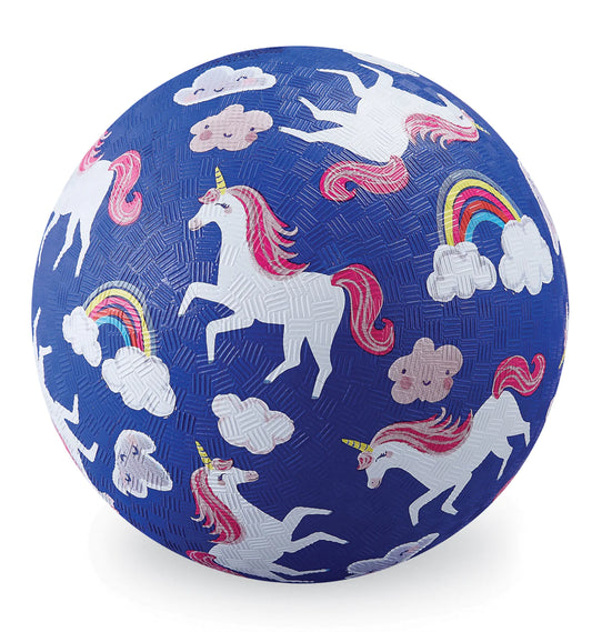 Crocodile Creek Playground Ball 18cm Unicorns
