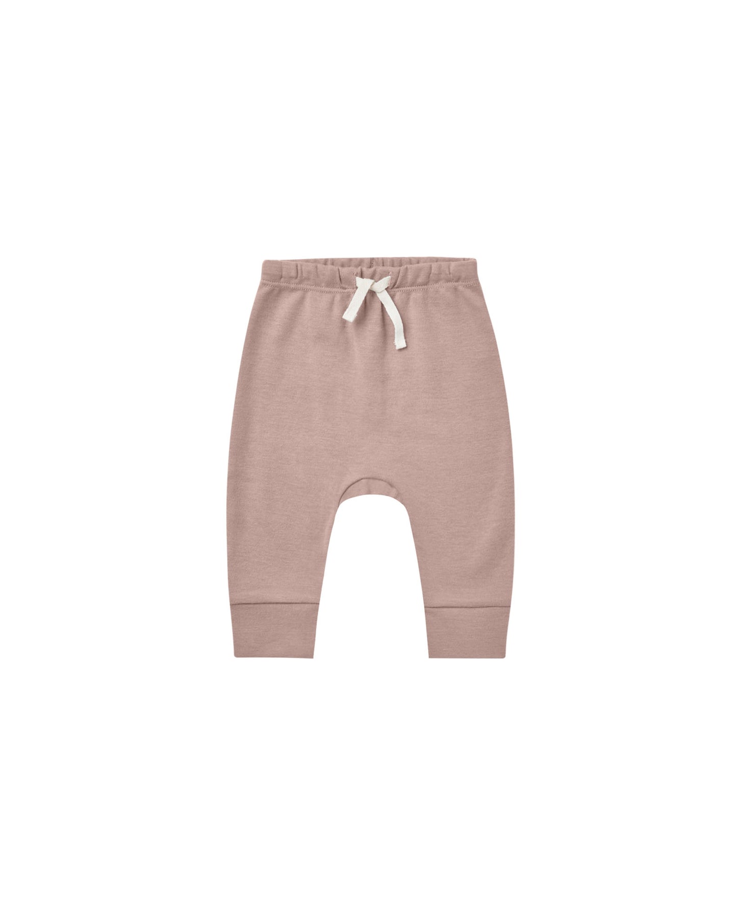 Quincy Mae Drawstring Pant Mauve