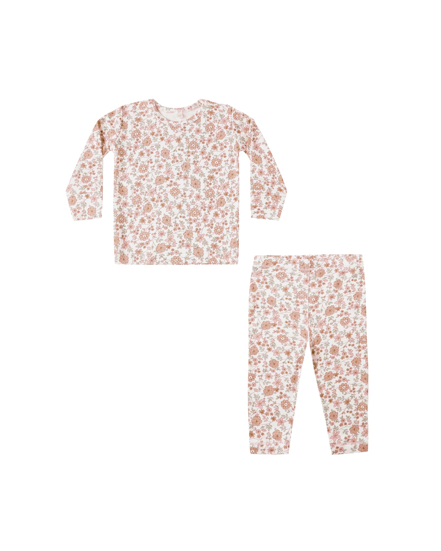 Quincy Mae Bamboo Pyjama Set Bloom