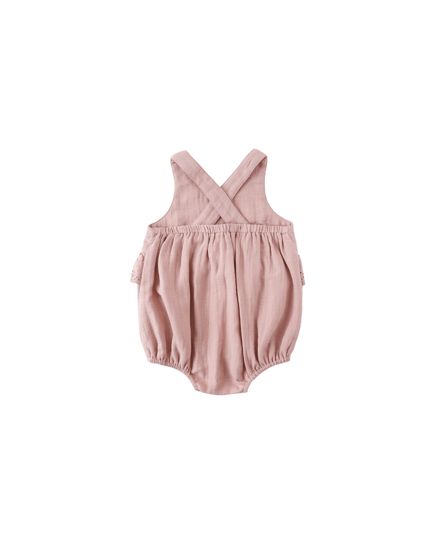 Quincy Mae Penny Romper Mauve