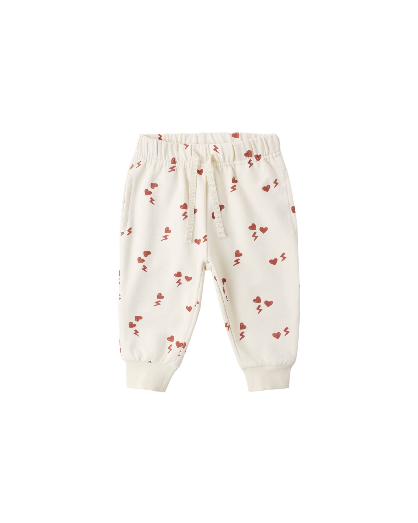 Quincy Mae Relaxed Sweatpant Electric Heart