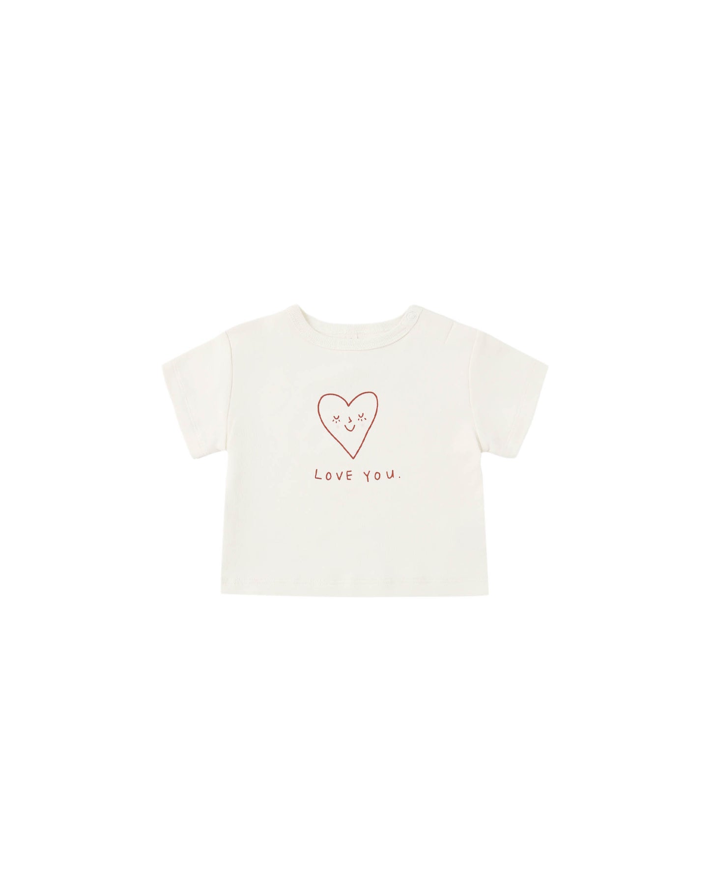 Quincy Mae Boxy Tee Love