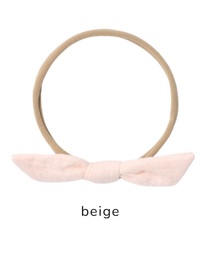 Quincy Mae Little Knot Headband Petal