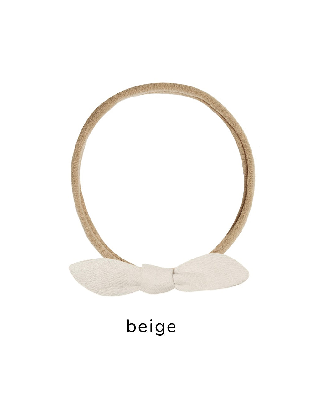 Quincy Mae Little Knot Headband Natural