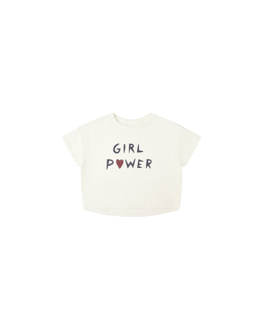 Rylee + Cru Boxy Tee Girl Power