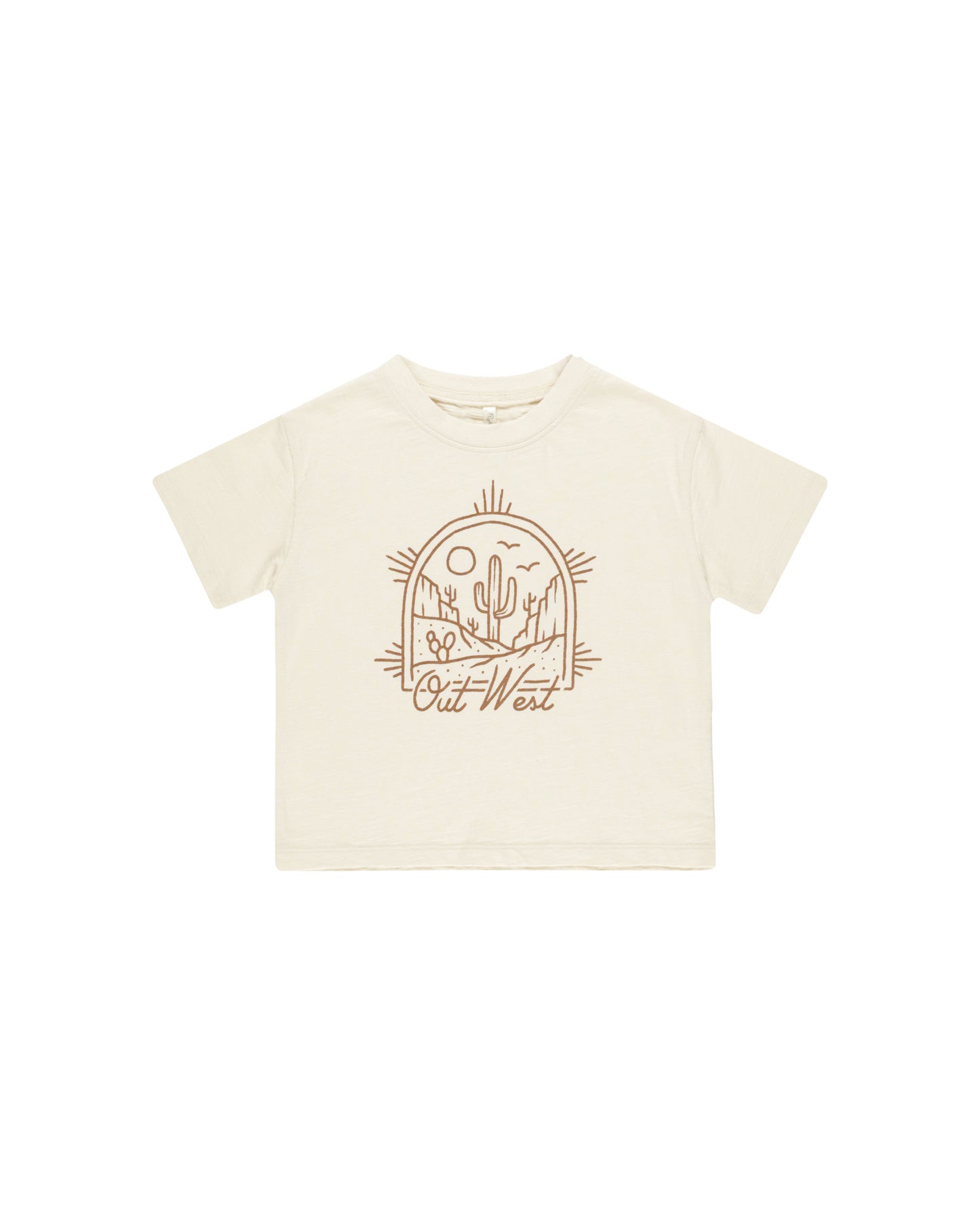 Rylee + Cru Relaxed Tee Out West Natural