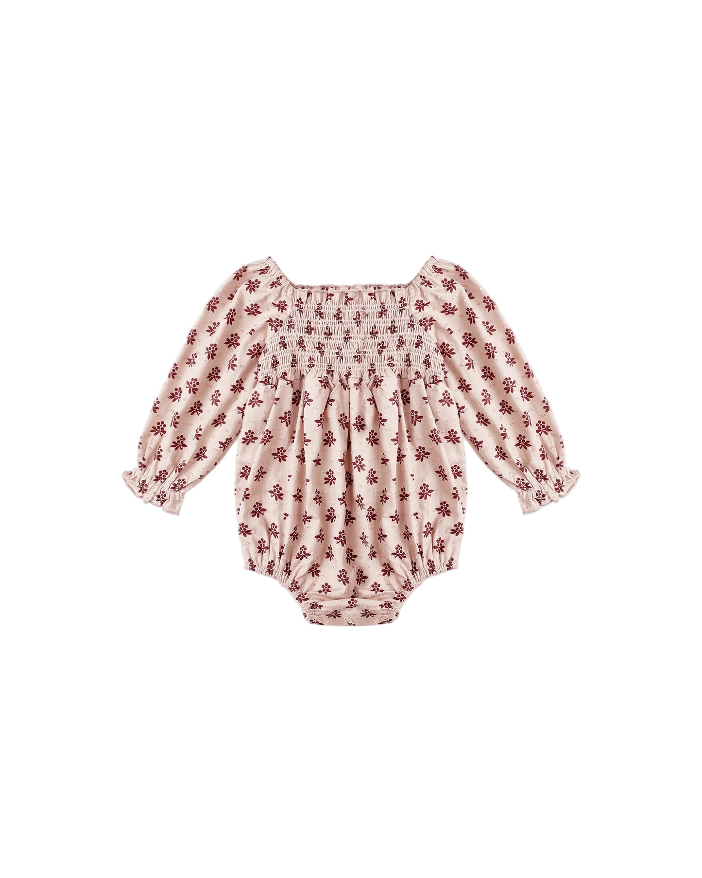 Rylee + Cru Adelaide Romper Blush Fleur