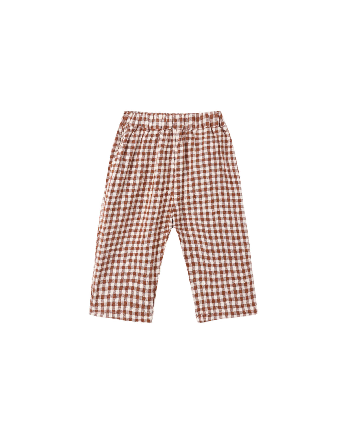 Rylee + Cru Palmer Pant Brick Check