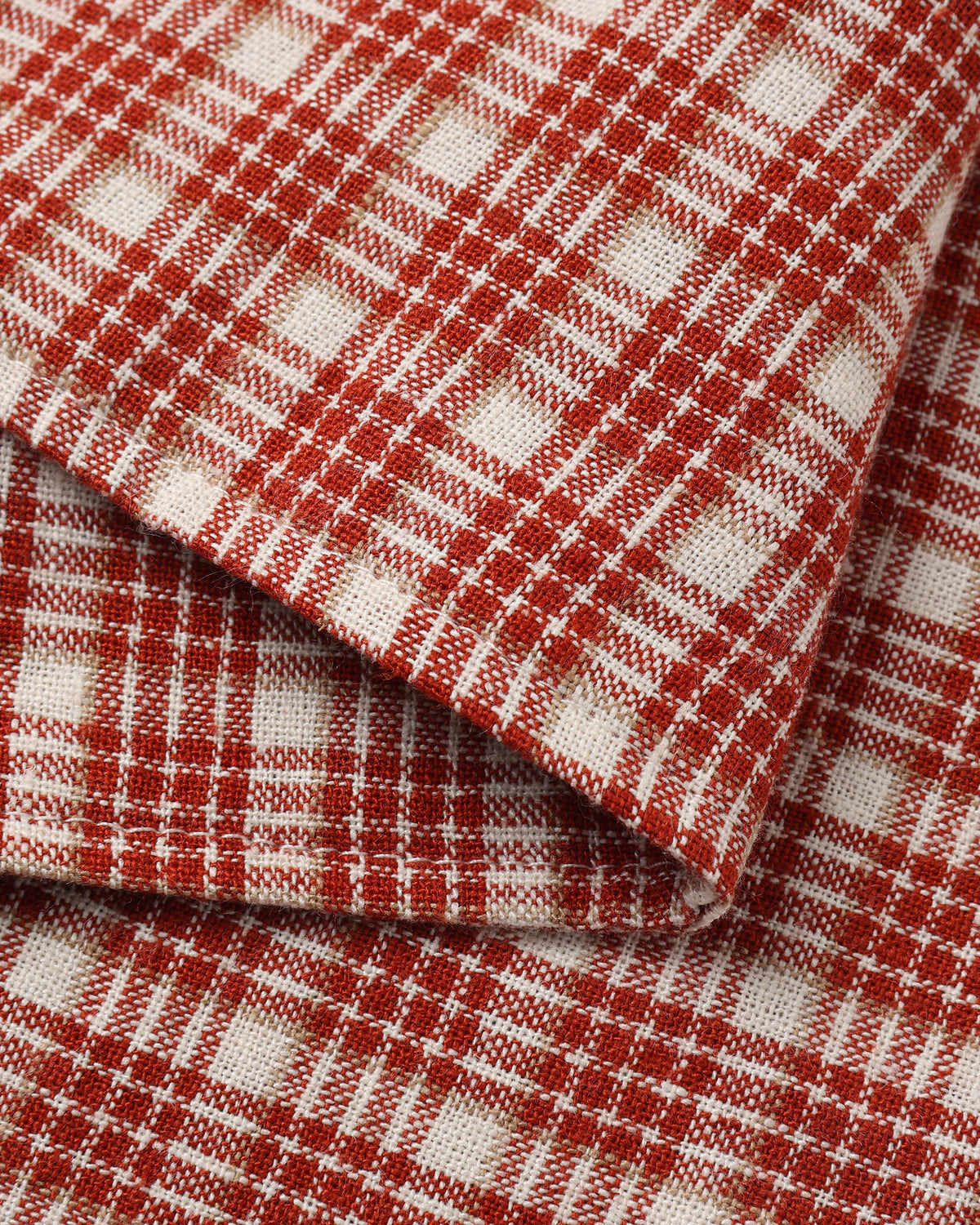 Rylee + Cru Heidi Romper Vintage Plaid Ruby