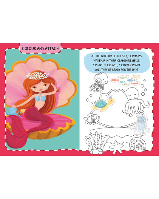 Sassi Arts & Crafts Activity Book Set Mermaids