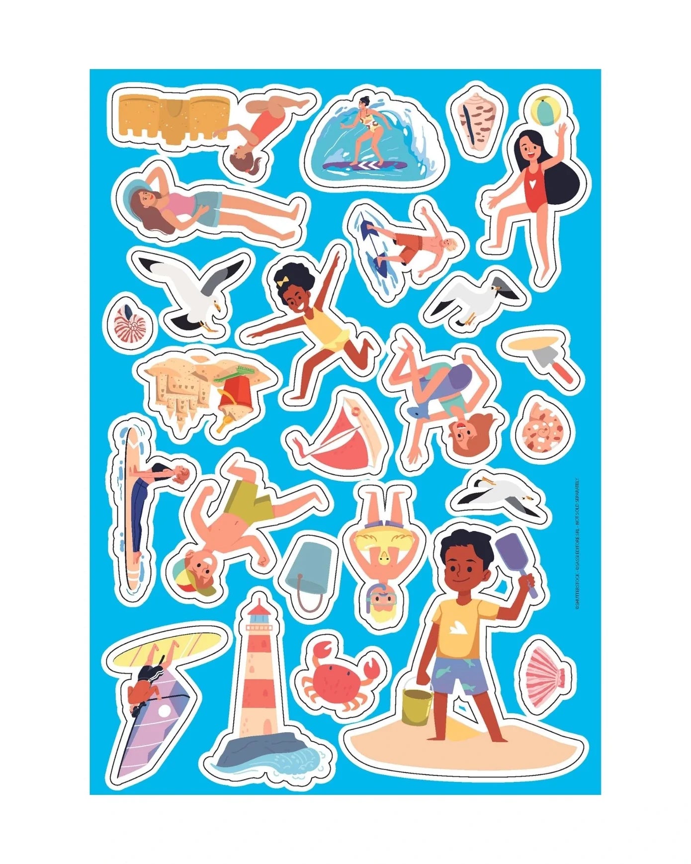 Sassi Arts & Crafts Activity Book Set Holidays
