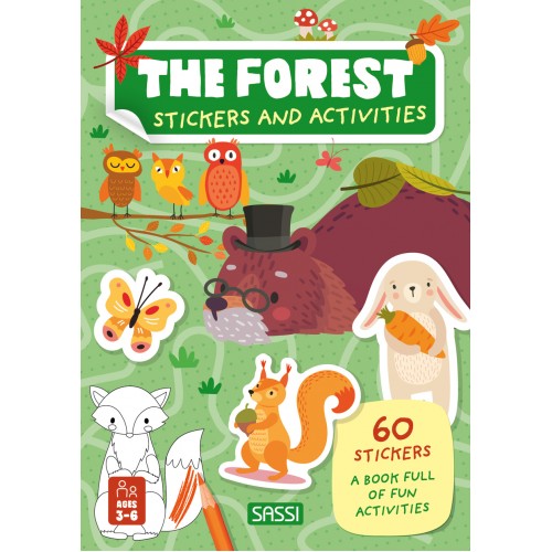 Sassi Stickers and Activities Book The Forest