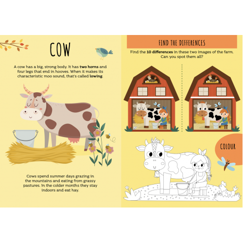 Sassi Stickers and Activities Book The Farm