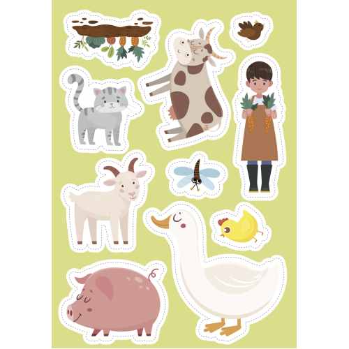 Sassi Stickers and Activities Book The Farm