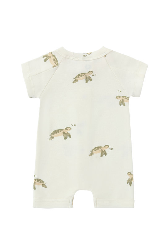 Susukoshi Snap Suit Short Sleeve Turtle