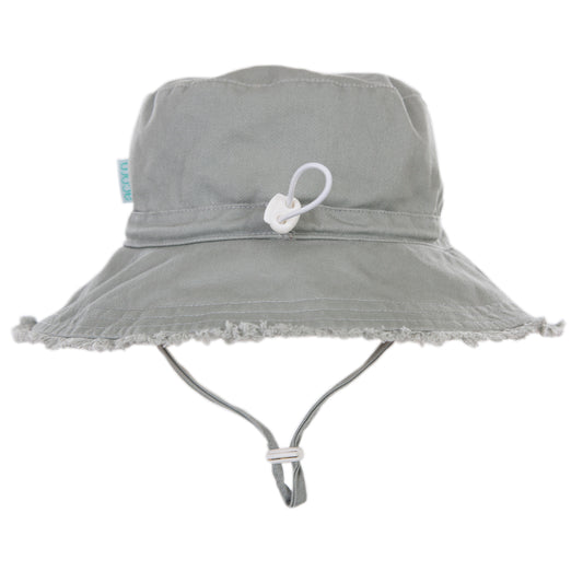 Acorn Frayed Bucket Hat Khaki