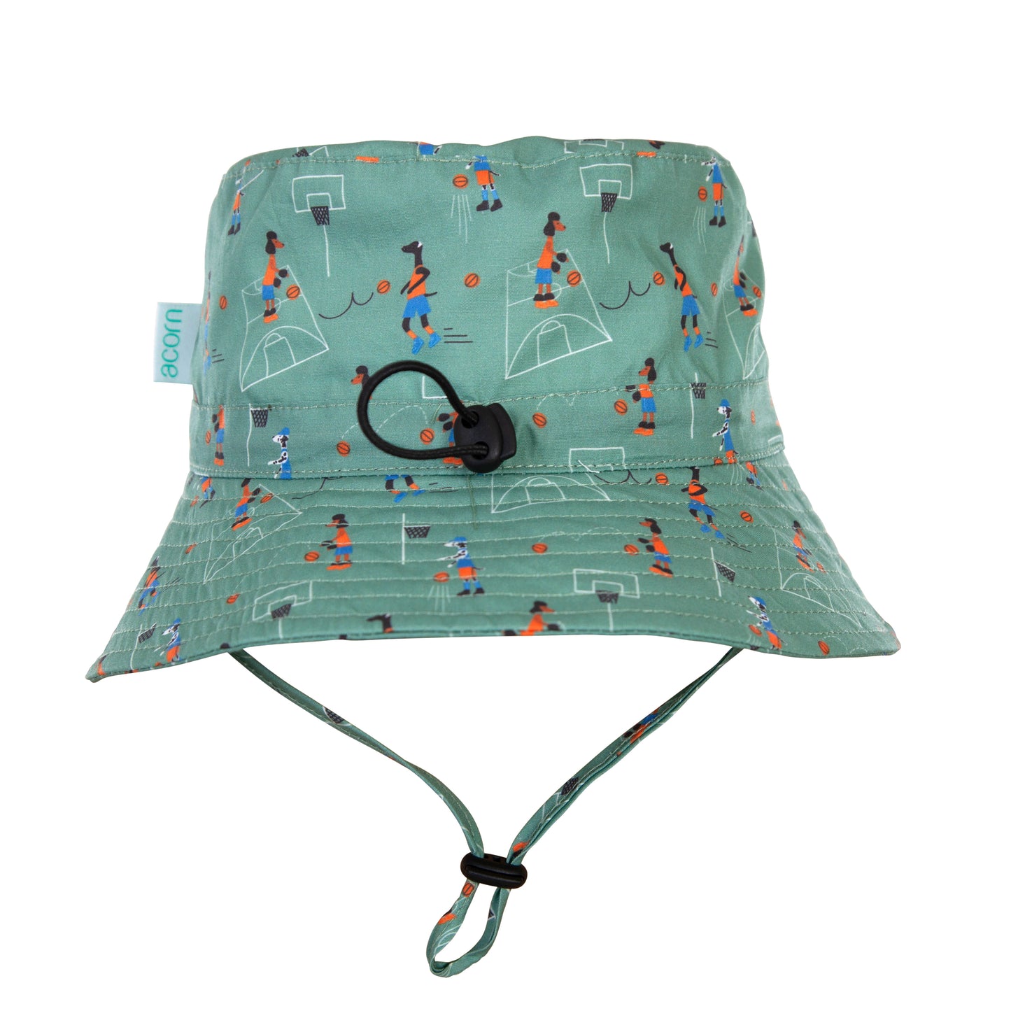 Acorn Bucket Hat Shooting Hoops