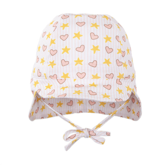 Acorn Love and Stars Flap Hat