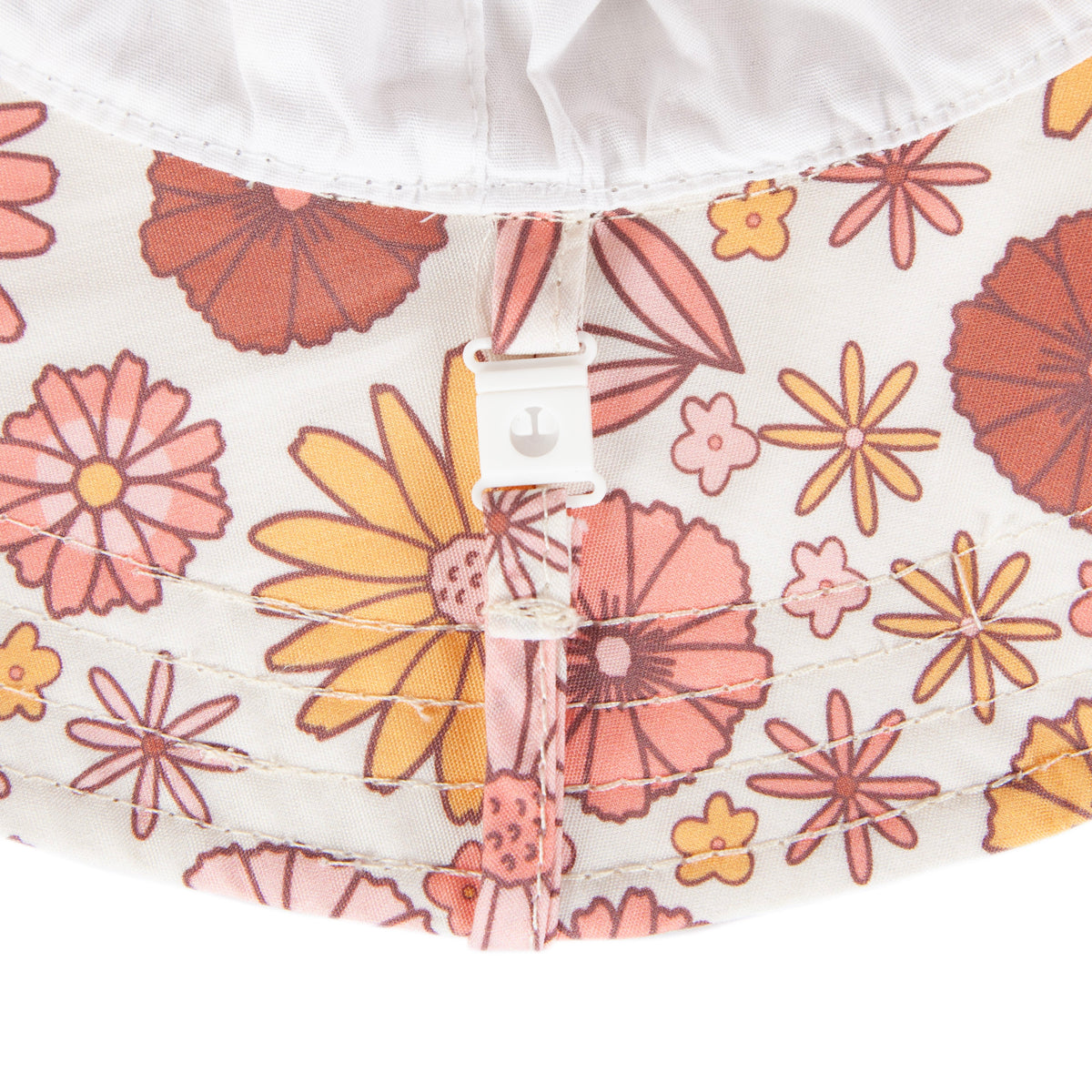 Acorn Retro Blooms Wide Brim Sunhat