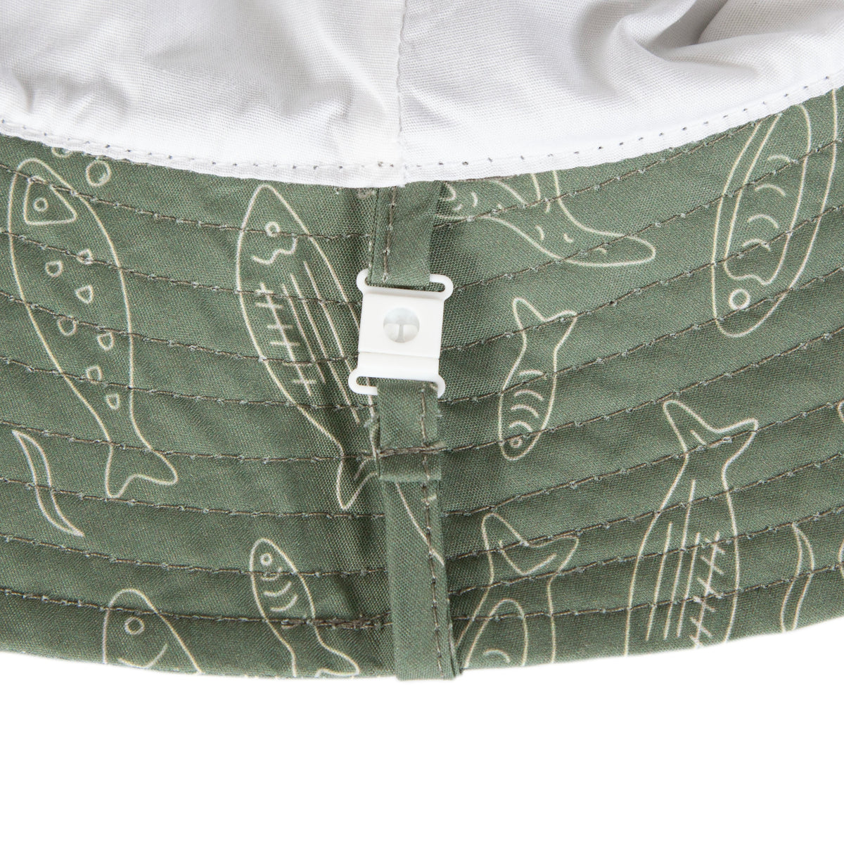 Acorn School Of Fish Wide Brim Bucket Hat
