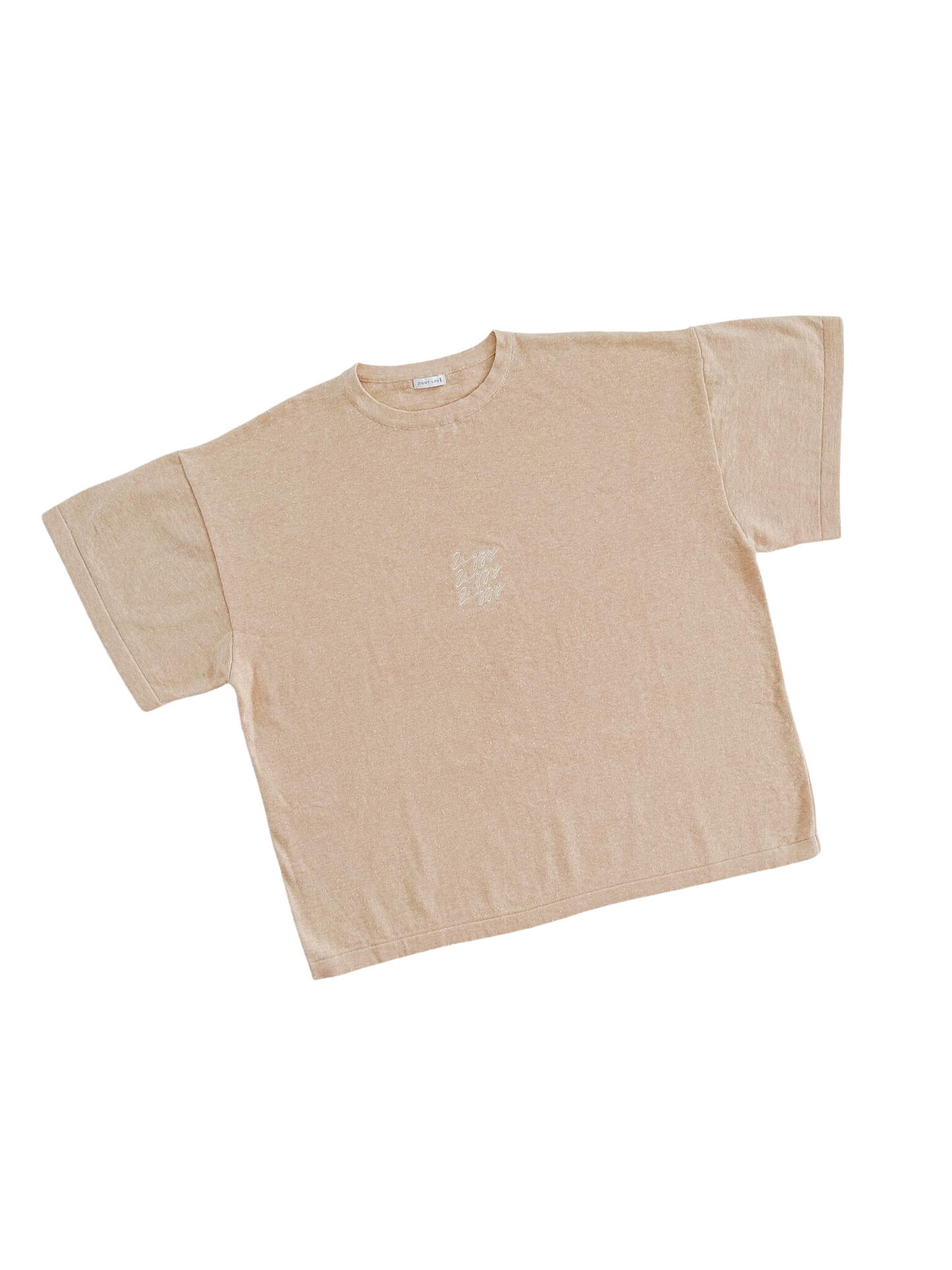 Ziggy Lou Signature Tee Sand Fleck