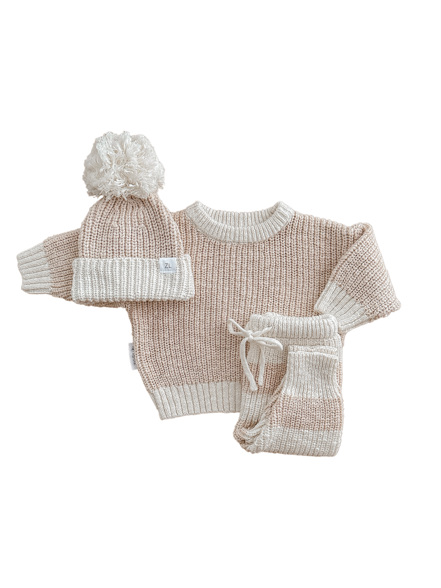 Ziggy Lou Jumper Two Tone Petal
