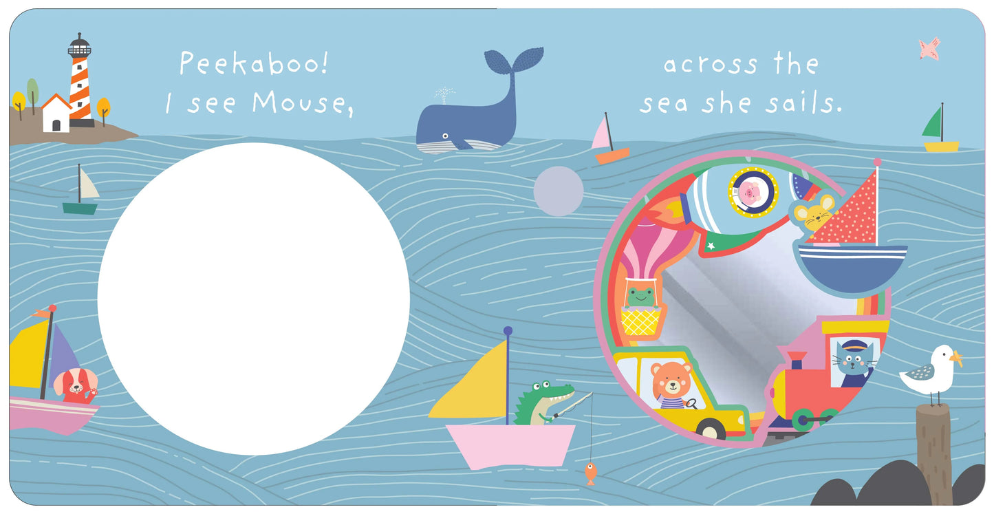 Book Graduating Mirror Board Book Peek-a-Boo! I See You