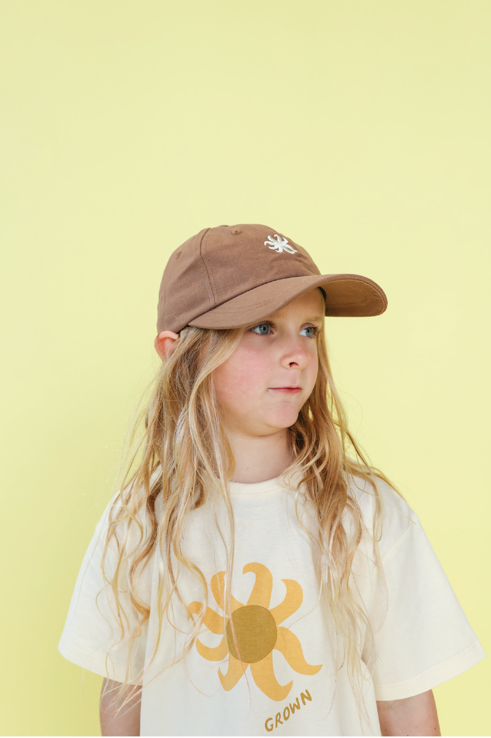 Grown Sunny Cotton Cap Brownie