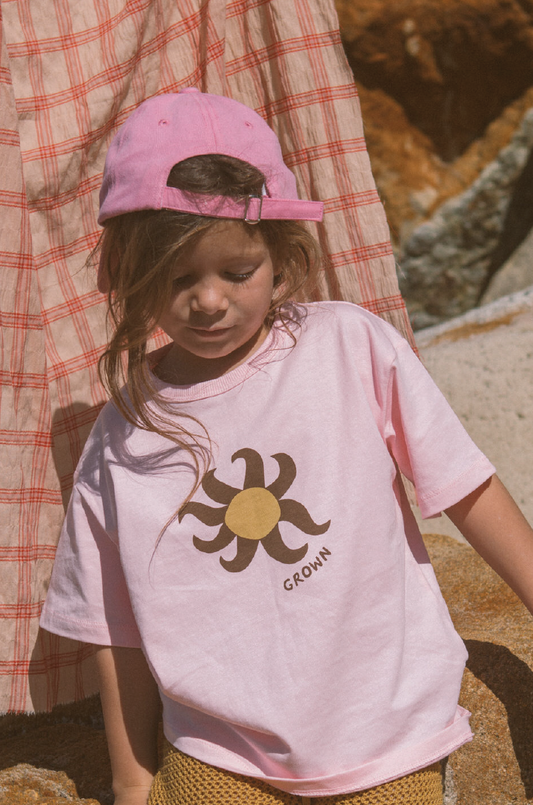 Grown Organic Sunny Tee Pinky