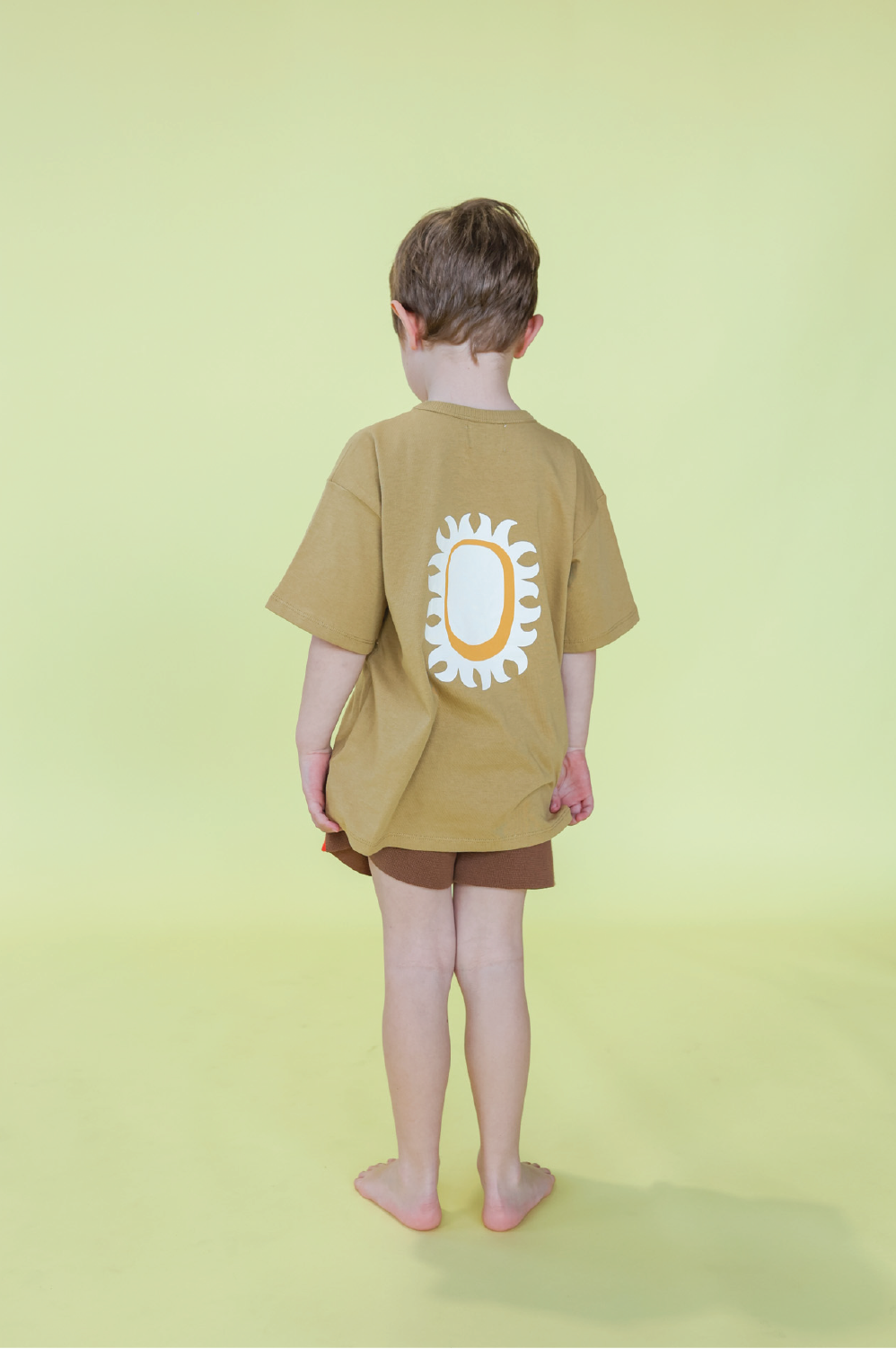 Grown Organic Sunshine Tee Mustard