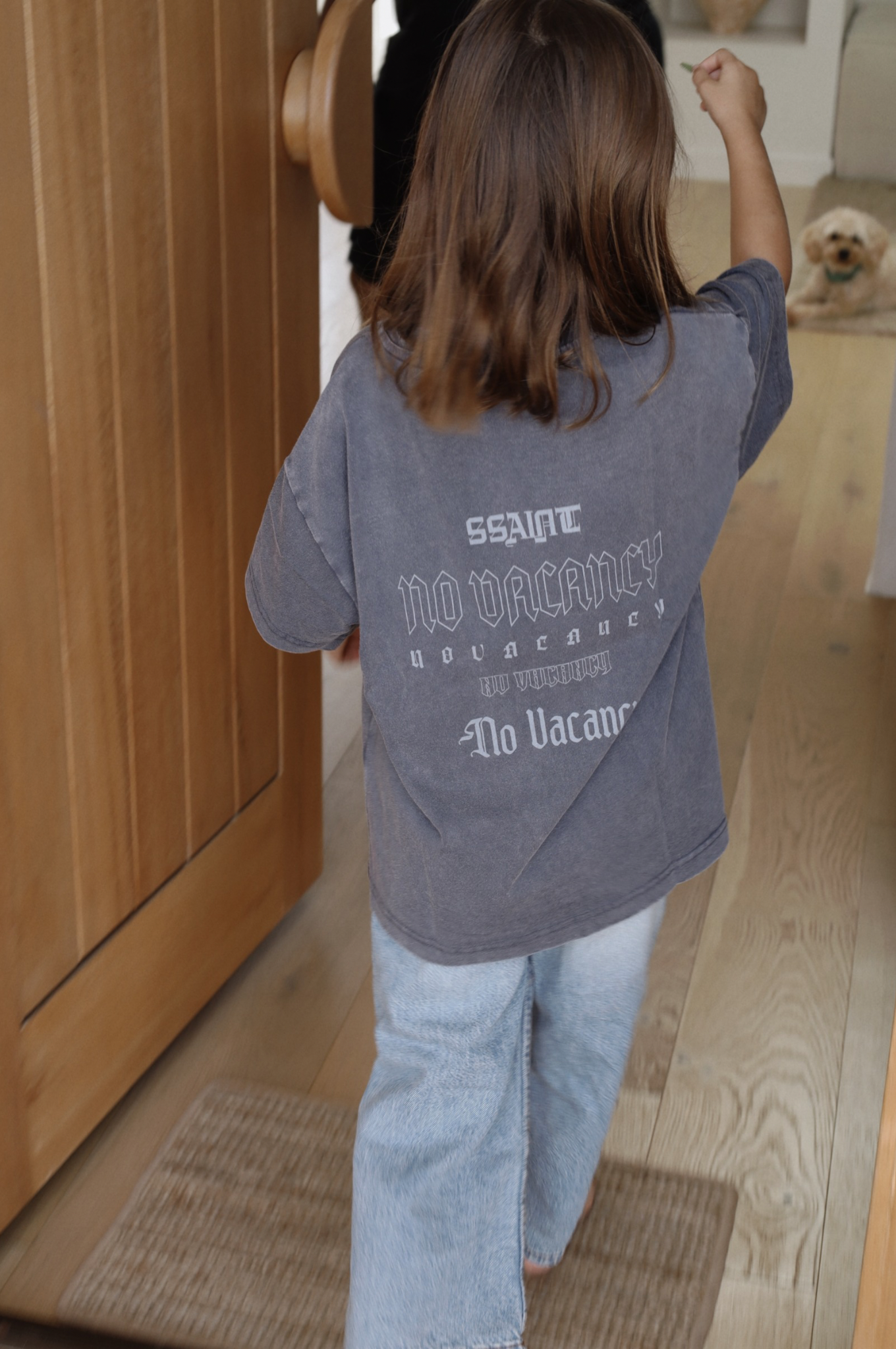 Sśaint Kids No Vacancy Tee Grey