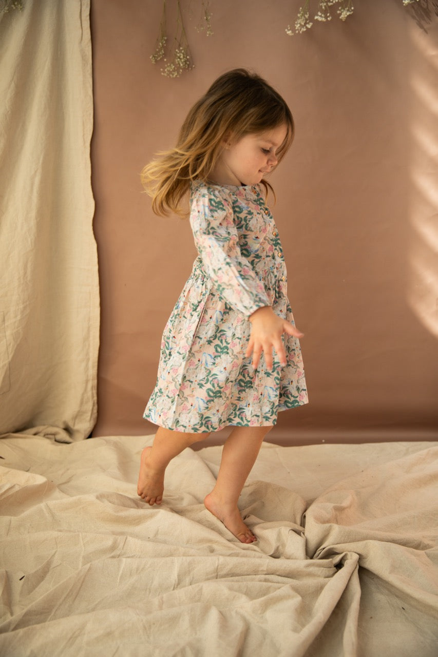 Bella and Lace Winifred Dress Hello Gorgeous Print