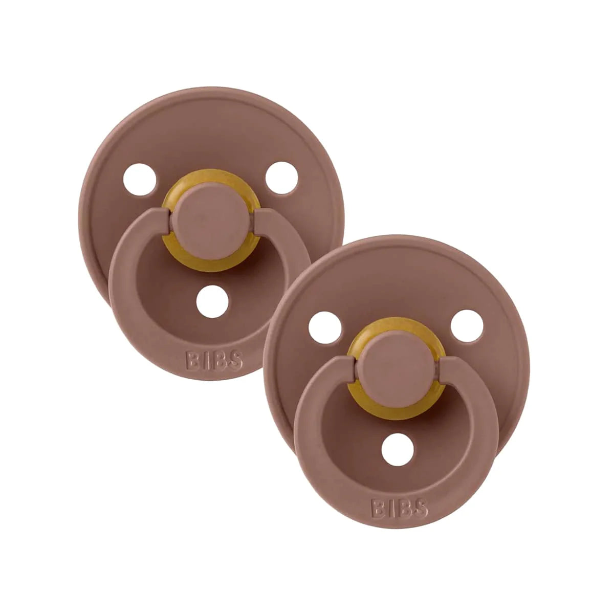 BIBS Dummies Size 2 Twin Pack Woodchuck