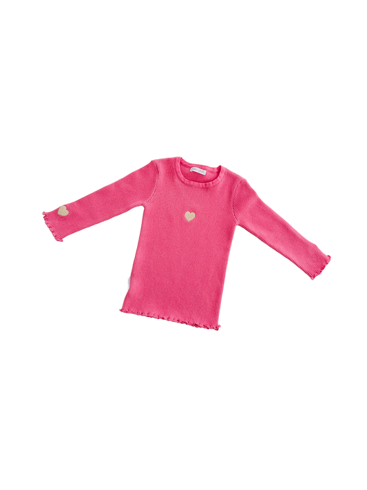 Ziggy Lou Ribbed Top Marlow