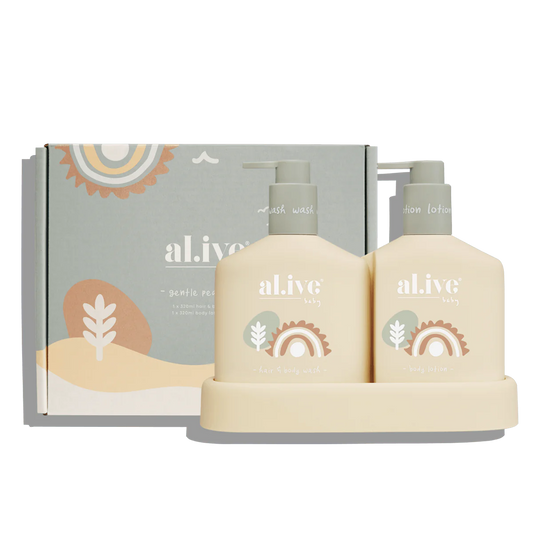 Al.ive Body Baby Duo Hair/Body Wash & Lotion Gentle Pear