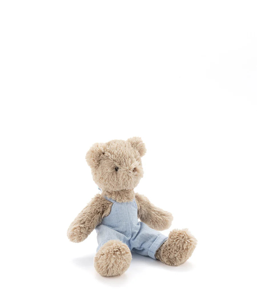 Nana Huchy Baby Honey Bear Overalls Baby Blue