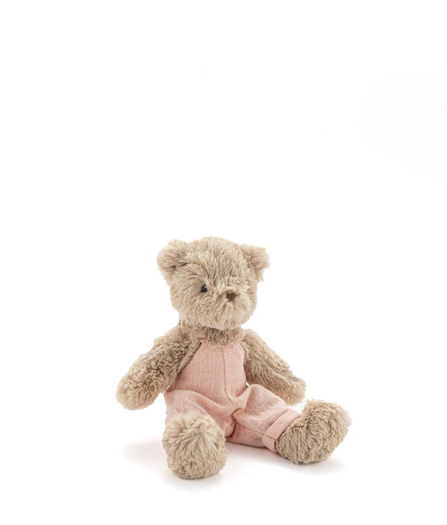 Nana Huchy Baby Honey Bear Overalls Pink