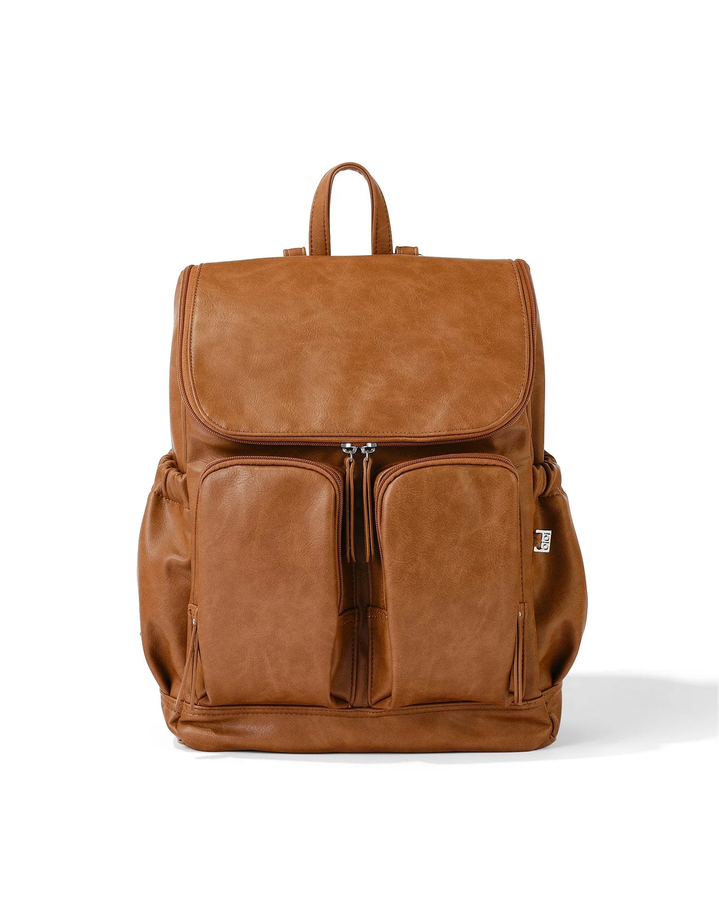 OiOi Vegan Leather Backpack Tan