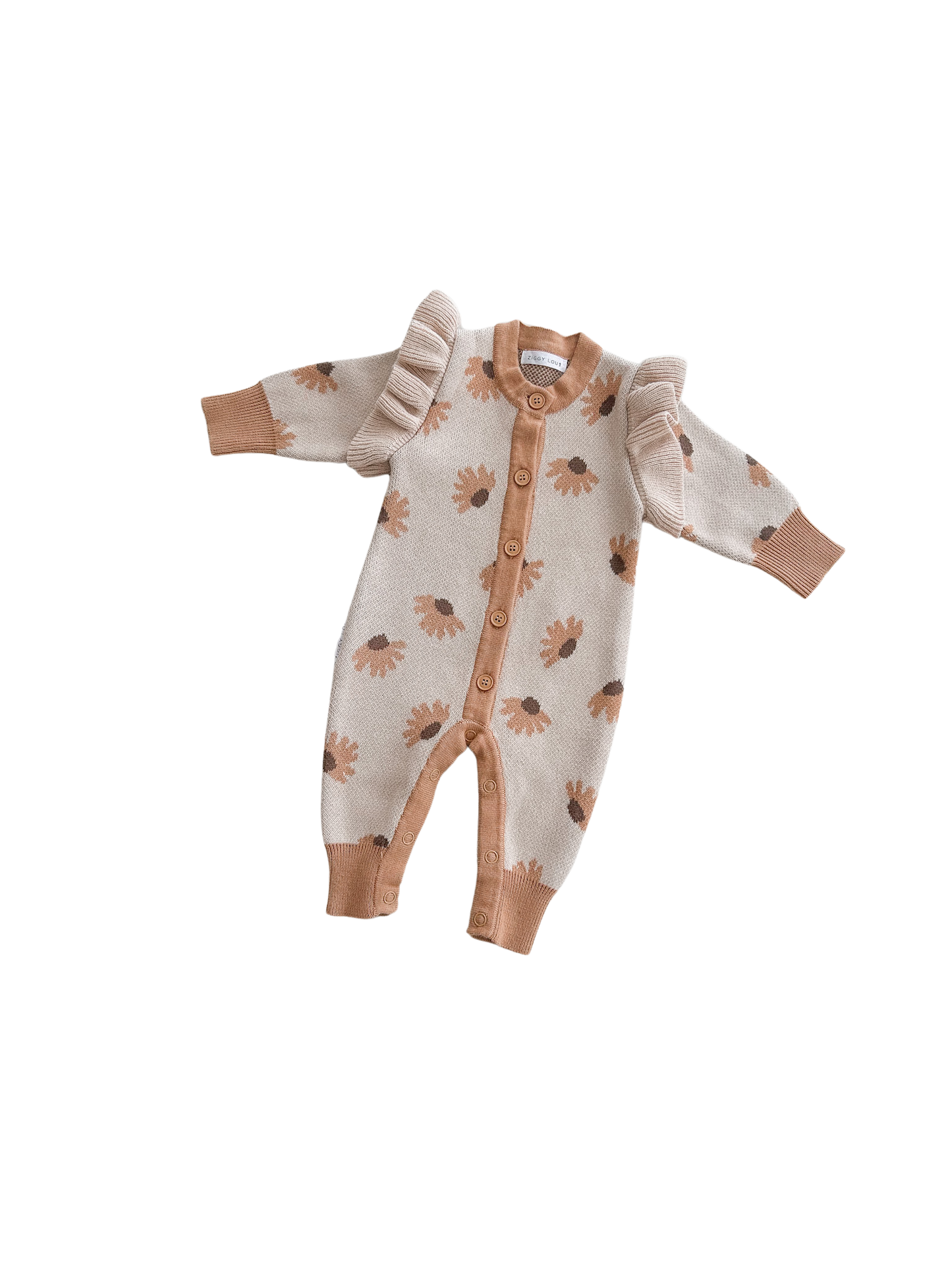 Ziggy Lou Classic Knit Romper Hazel